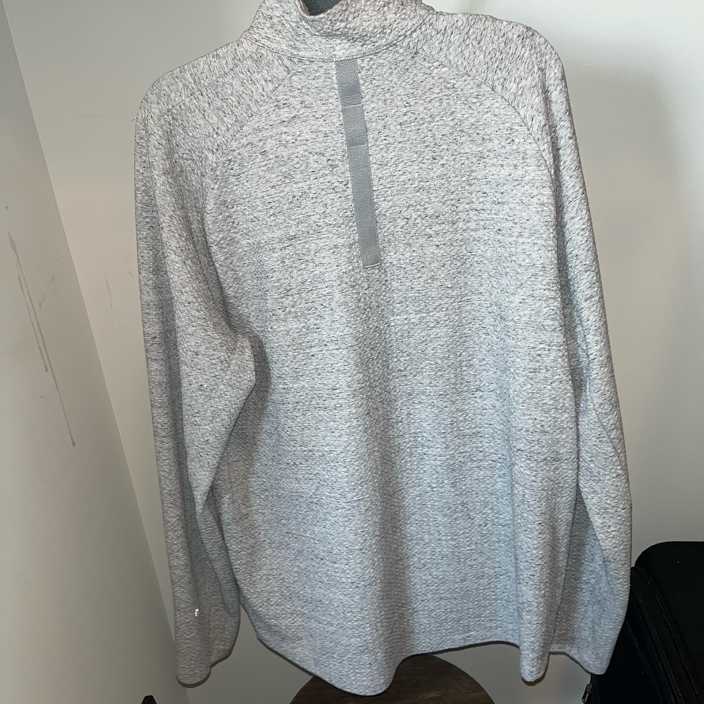 Waffle-Knit Half Zip
